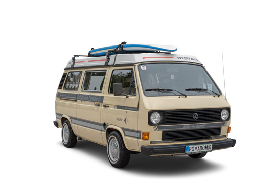 Najem avtodoma Volkswagen T3 California Westfalia Joker