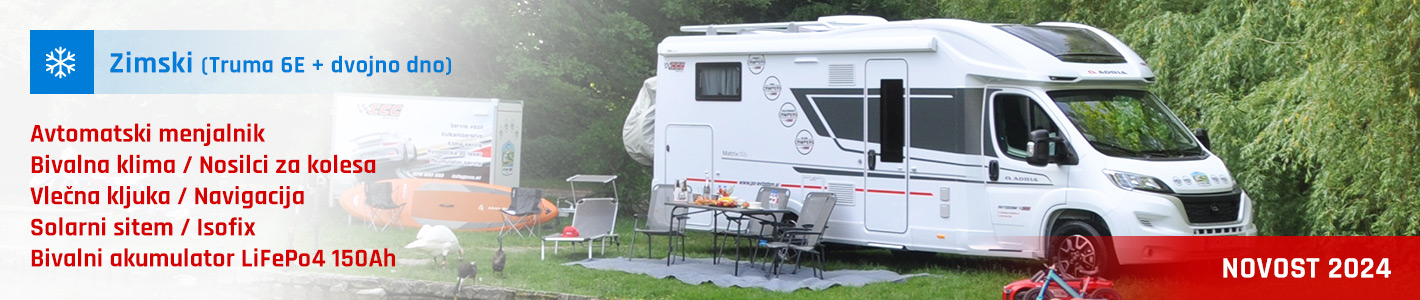 Najem avtodoma Adria Matrix Plus 670 SL Avtomatski menjalnik